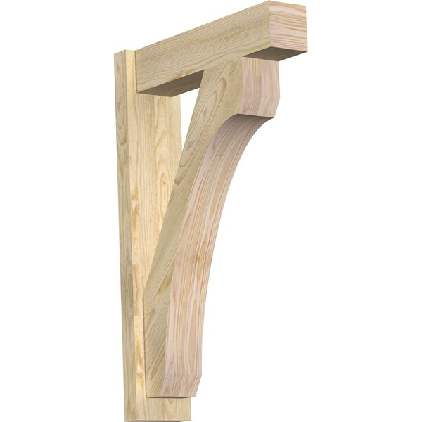 Ekena Millwork Legacy Block Rough Sawn Outlooker, Douglas Fir, 6"W x 22"D x 34"H OUT06X22X34LEC05RDF - main